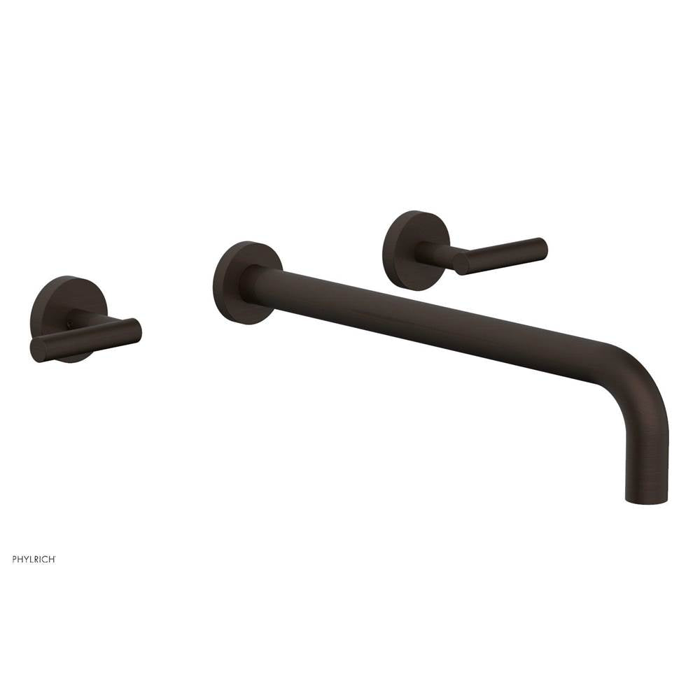 Phylrich - Wall Lav Set Lever Handle 14'' Spt - Antique Bronze