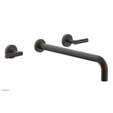 Phylrich - Wall Lav Set Lever Handle 14'' Spt - Oil Rubbed Bronze
