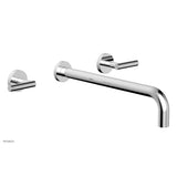 Phylrich - Wall Lav Set Lever Handle 14'' Spt - Polished Chrome