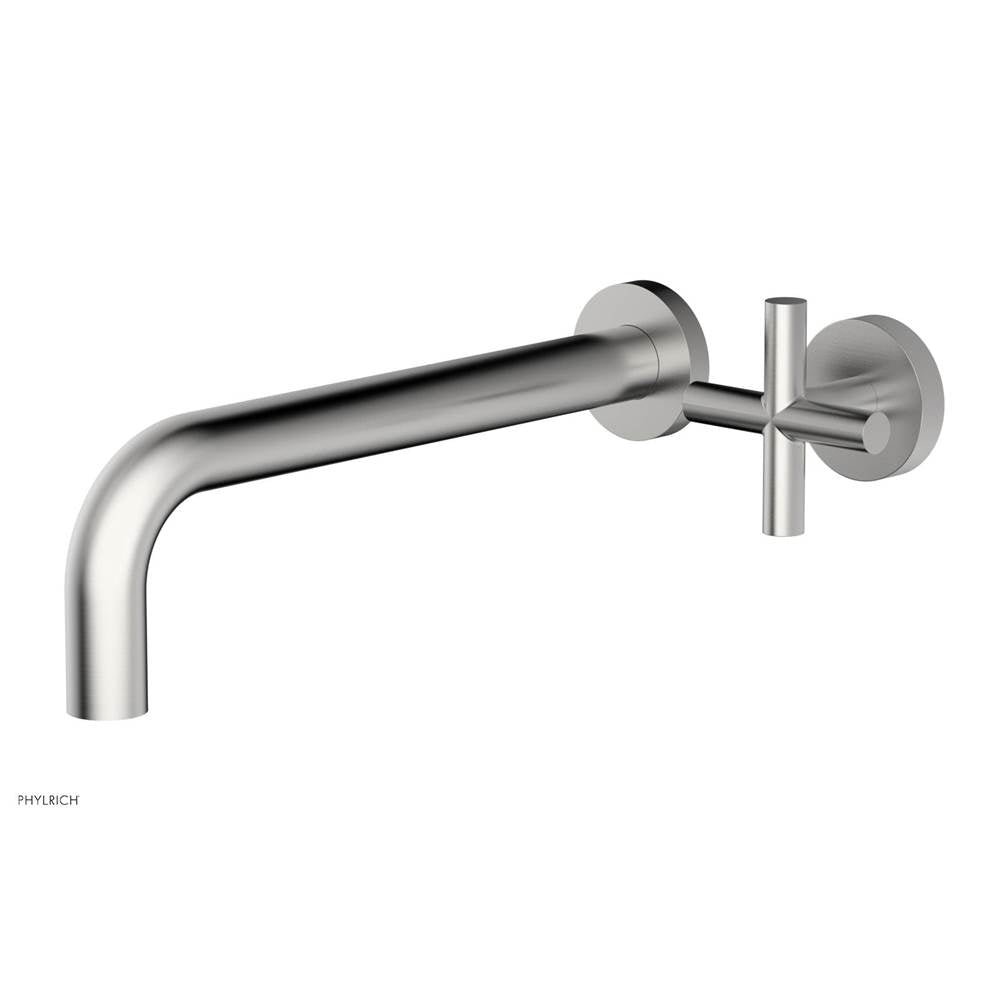 Phylrich - Single Cross Hdl W/L W 10'' Spt Transition - Satin chrome