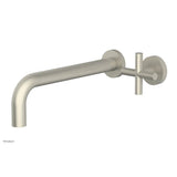 Phylrich - Single Cross Hdl W/L W 10'' Spt Transition - Burnished Nickel
