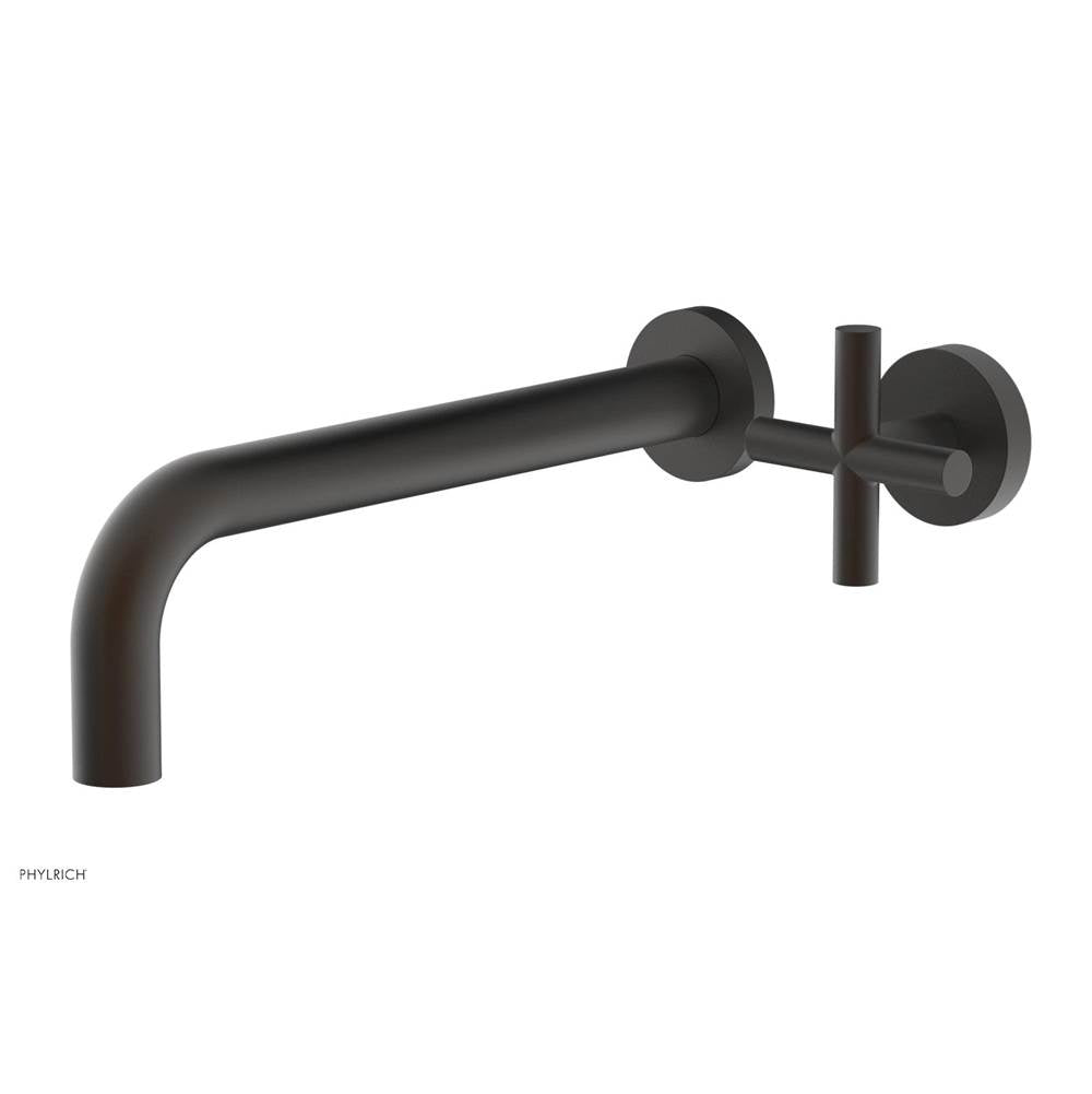Phylrich - Single Cross Hdl W/L W 10'' Spt Transition - Oil Rubbed Bronze