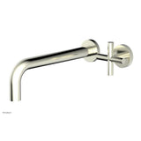 Phylrich - Single Cross Hdl W/L W 10'' Spt Transition - Satin Nickel
