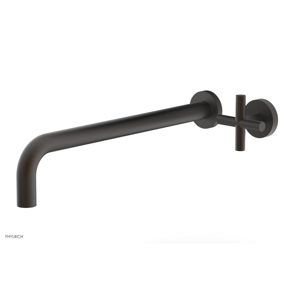 Phylrich - Single Cross Hdl W/L W 14'' Spt Transition - Oil Rubbed Bronze