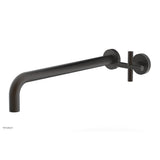 Phylrich - Single Cross Hdl W/L W 14'' Spt Transition - Oil Rubbed Bronze