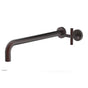 Phylrich - Single Cross Hdl W/L W 14'' Spt Transition - Weathered Copper