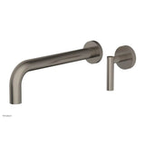 Phylrich - Single Lever Hdl W/L W 10'' Spt Transition - Pewter