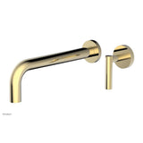 Phylrich - Single Lever Hdl W/L W 10'' Spt Transition - Polished Brass Uncoated