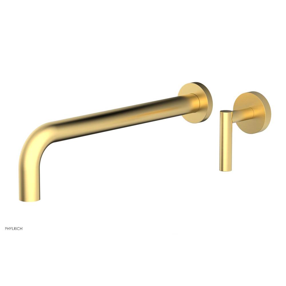 Phylrich - Single Lever Hdl W/L W 12'' Spt Transition - Burnished Gold