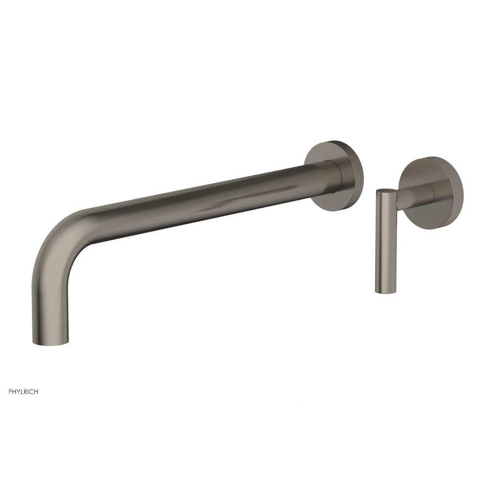 Phylrich - Single Lever Hdl W/L W 12'' Spt Transition - Pewter