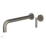 Phylrich - Single Lever Hdl W/L W 12'' Spt Transition - Pewter