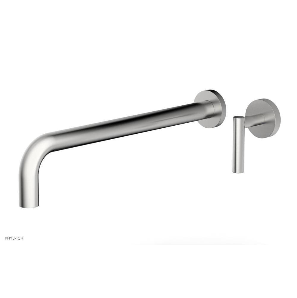 Phylrich - Single Lever Hdl W/L W 14'' Spt Transition - Satin chrome