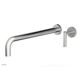 Phylrich - Single Lever Hdl W/L W 14'' Spt Transition - Satin chrome
