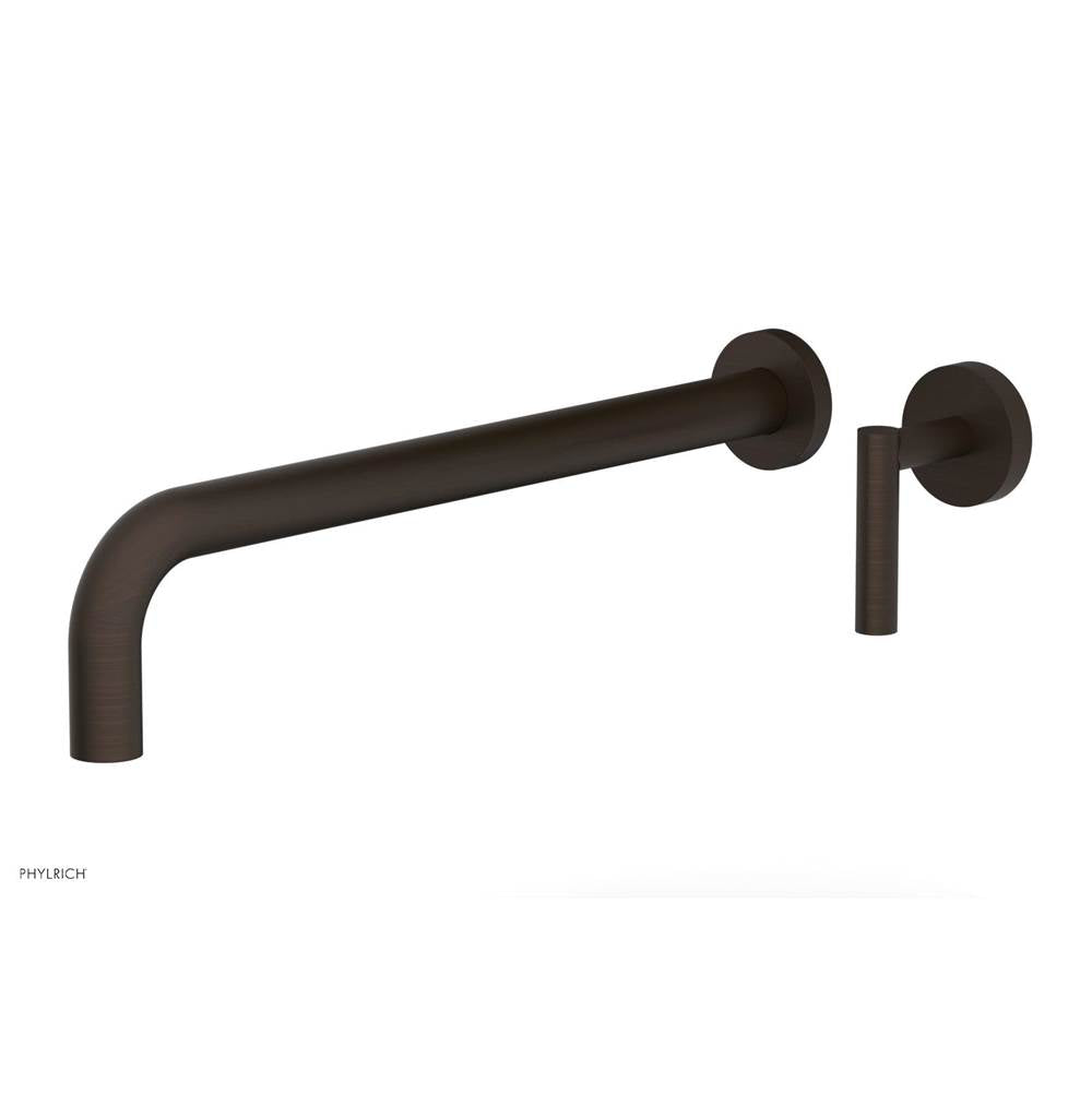 Phylrich - Single Lever Hdl W/L W 14'' Spt Transition - Antique Bronze