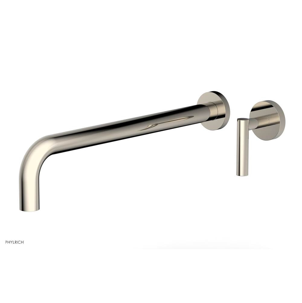 Phylrich - Single Lever Hdl W/L W 14'' Spt Transition - Polished Nickel