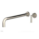 Phylrich - Single Lever Hdl W/L W 14'' Spt Transition - Polished Nickel