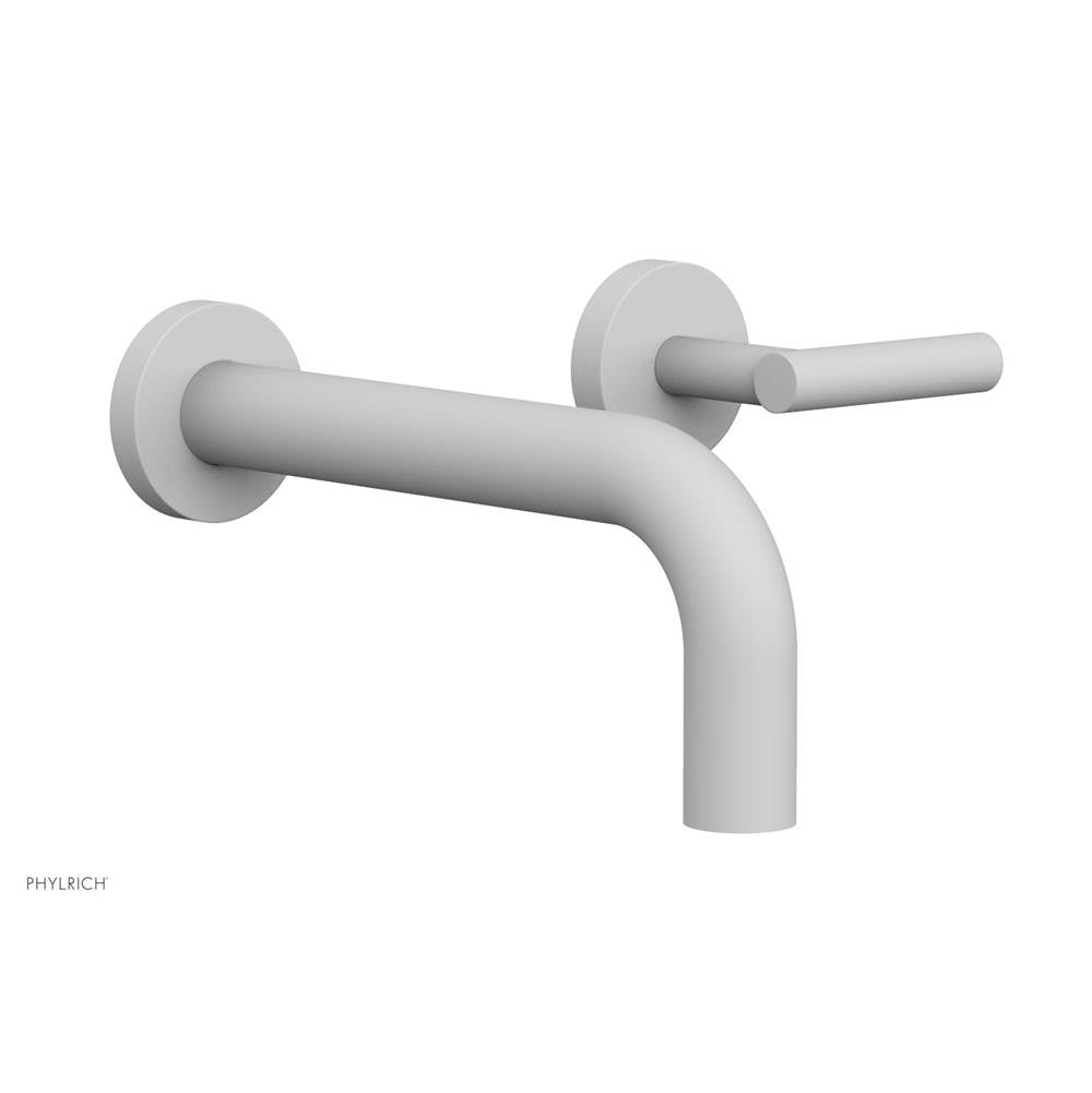 Phylrich - Single Hdl Wall Lav Set Lever Handle - Satin White