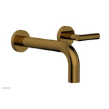 Phylrich - Single Hdl Wall Lav Set Lever Handle - French Brass