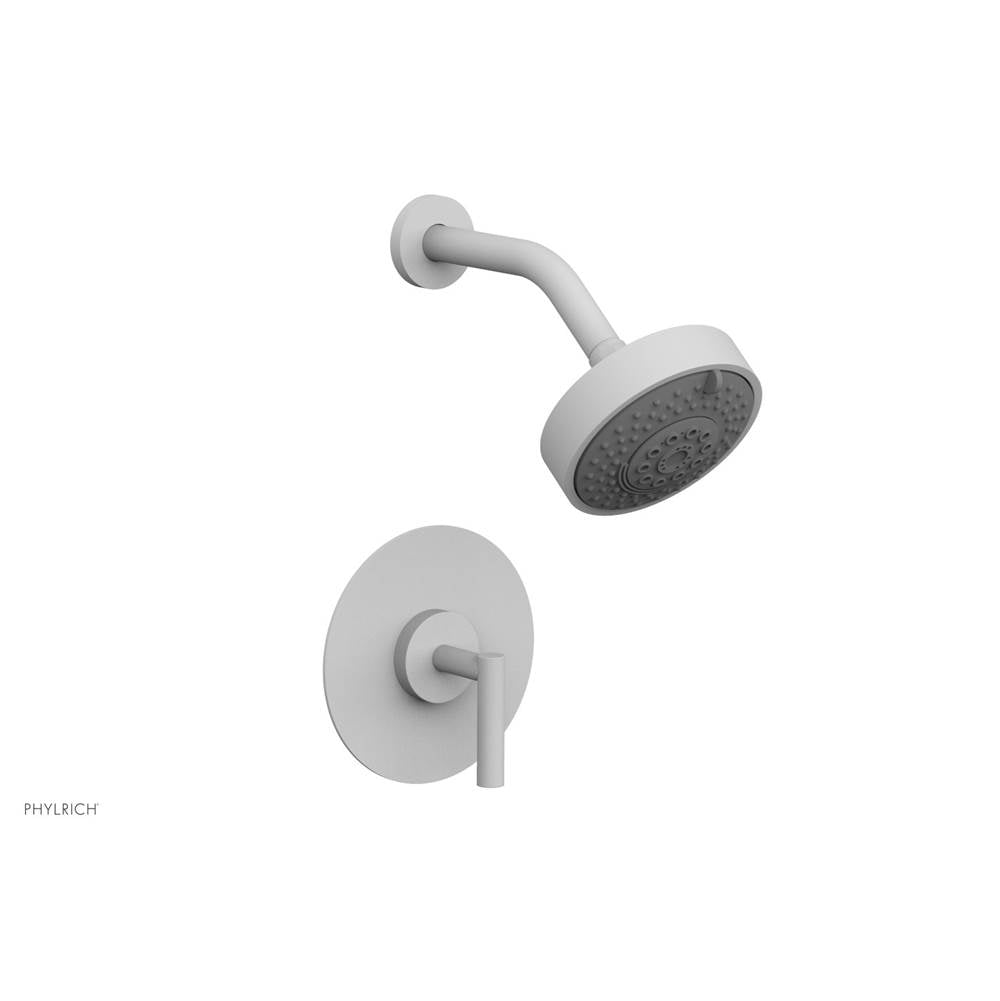 Phylrich - Pb Shower Set Lever Handle - Satin White