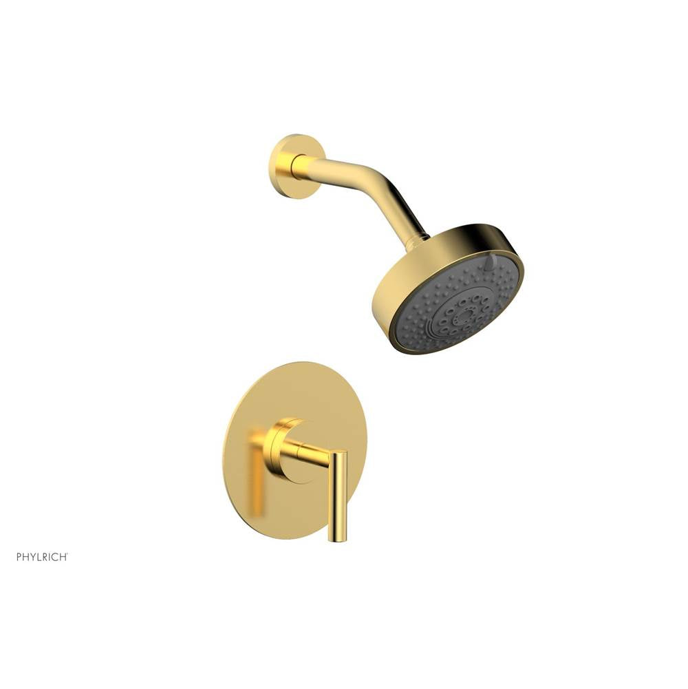 Phylrich - Pb Shower Set Lever Handle - Satin Gold