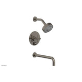 Phylrich - Pb T/S Set 12'' Spt,Crs Hdl - Pewter