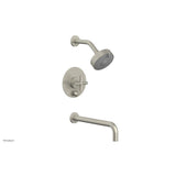 Phylrich - Pb T/S Set 12'' Spt,Crs Hdl - Burnished Nickel