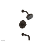 Phylrich - Pb Tub & Shower Set Cross Handle - Oil Rubbed Bronze