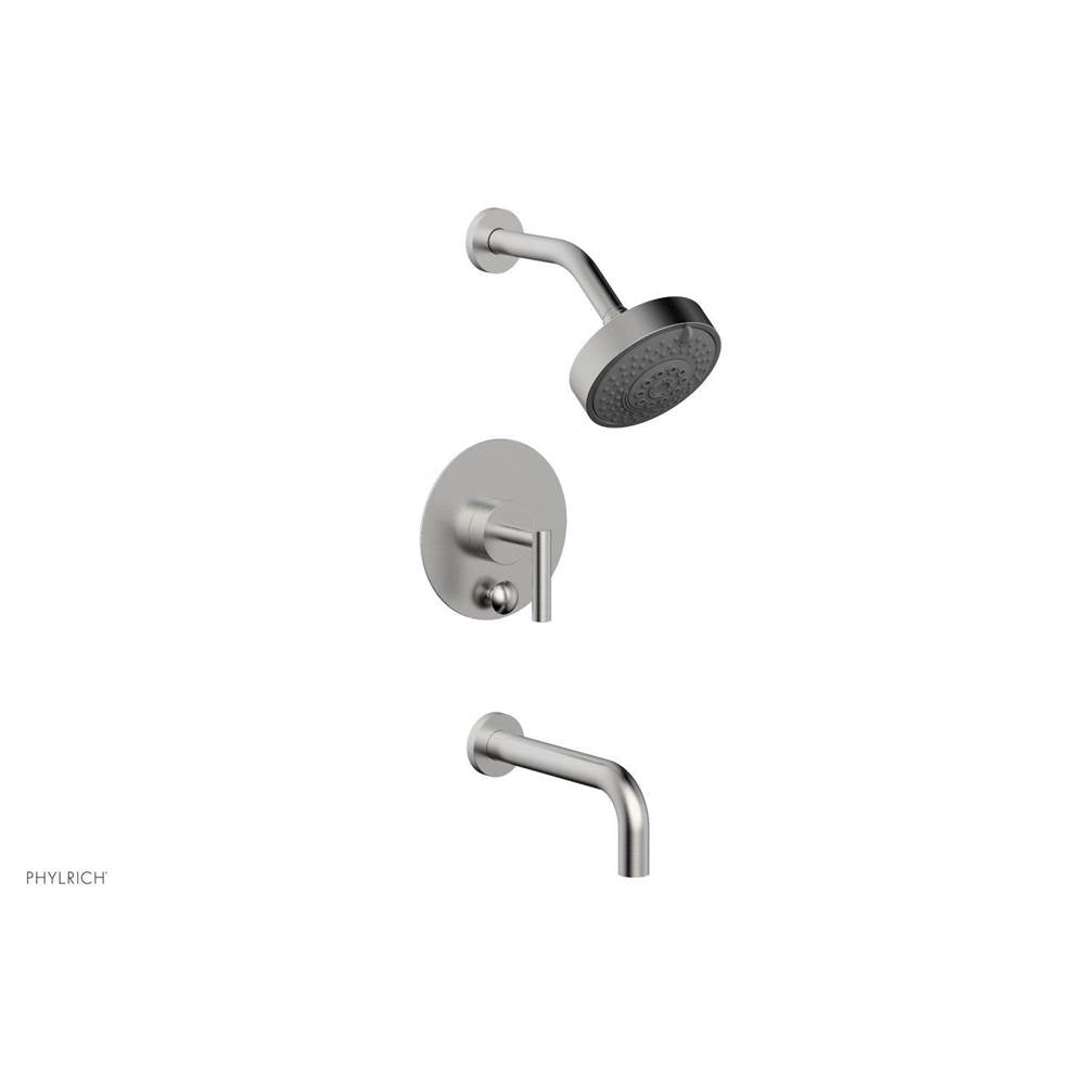 Phylrich - Pb Tub & Shower Set Lever Handle - Satin chrome