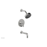 Phylrich - Pb Tub & Shower Set Lever Handle - Satin chrome