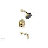 Phylrich - Pb Tub & Shower Set Lever Handle - Polished Brass Uncoated