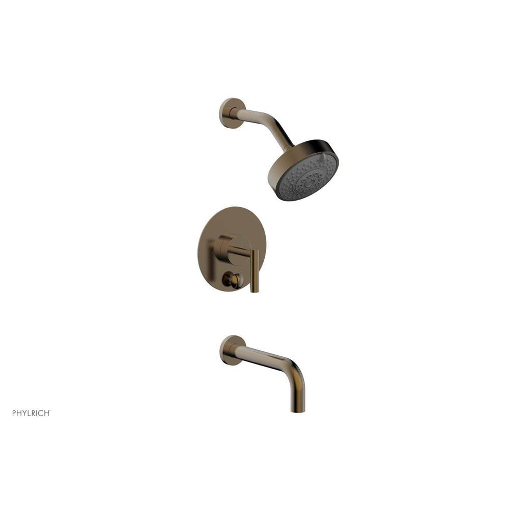 Phylrich - Pb Tub & Shower Set Lever Handle - Antique Brass