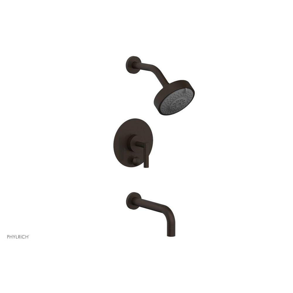 Phylrich - Pb Tub & Shower Set Lever Handle - Antique Bronze