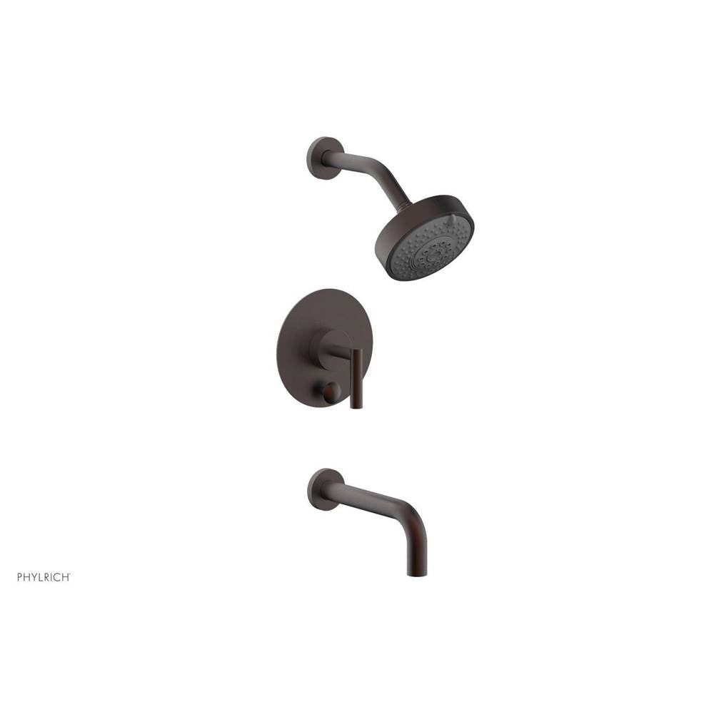 Phylrich - Pb Tub & Shower Set Lever Handle - Weathered Copper