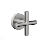 Phylrich - Vol Contrl/Div Trim Cross Handle - Satin chrome