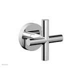 Phylrich - Vol Contrl/Div Trim Cross Handle - Polished Chrome