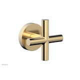 Phylrich - Vol Contrl/Div Trim Cross Handle - Satin Brass