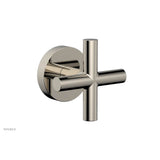 Phylrich - Vol Contrl/Div Trim Cross Handle - Polished Nickel
