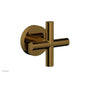 Phylrich - Vol Contrl/Div Trim Cross Handle - French Brass