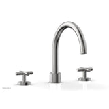 Phylrich - Deck Tub Set Cross Handle - Satin chrome