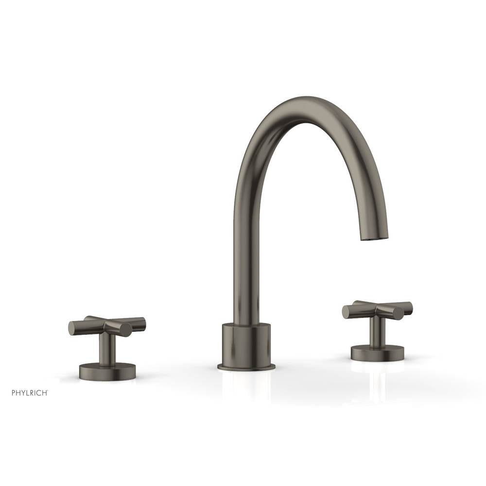 Phylrich - Deck Tub Set Cross Handle - Pewter