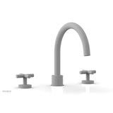 Phylrich - Deck Tub Set Cross Handle - Satin White