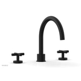 Phylrich - Deck Tub Set Cross Handle - Matte Black
