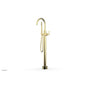 Phylrich - Floor Mounted Tub Filler Lever Hdl W/Handshwr-Tall - Satin Nickel