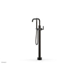 Phylrich - Floor Mounted Tub Filler Lever Hdl W/Handshwr-Tall - Oil Rubbed Bronze