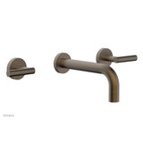 Phylrich - TRANSITION - Wall Tub Set - Lever Handles 120-57 - Old English Brass