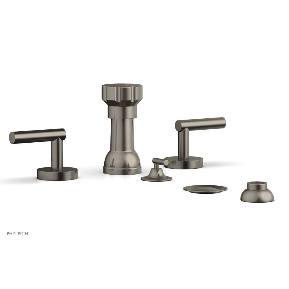 Phylrich - Four Hole Bidet Set Lever Handle - Pewter