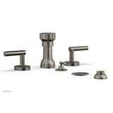 Phylrich - Four Hole Bidet Set Lever Handle - Pewter