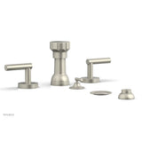 Phylrich - Four Hole Bidet Set Lever Handle - Burnished Nickel