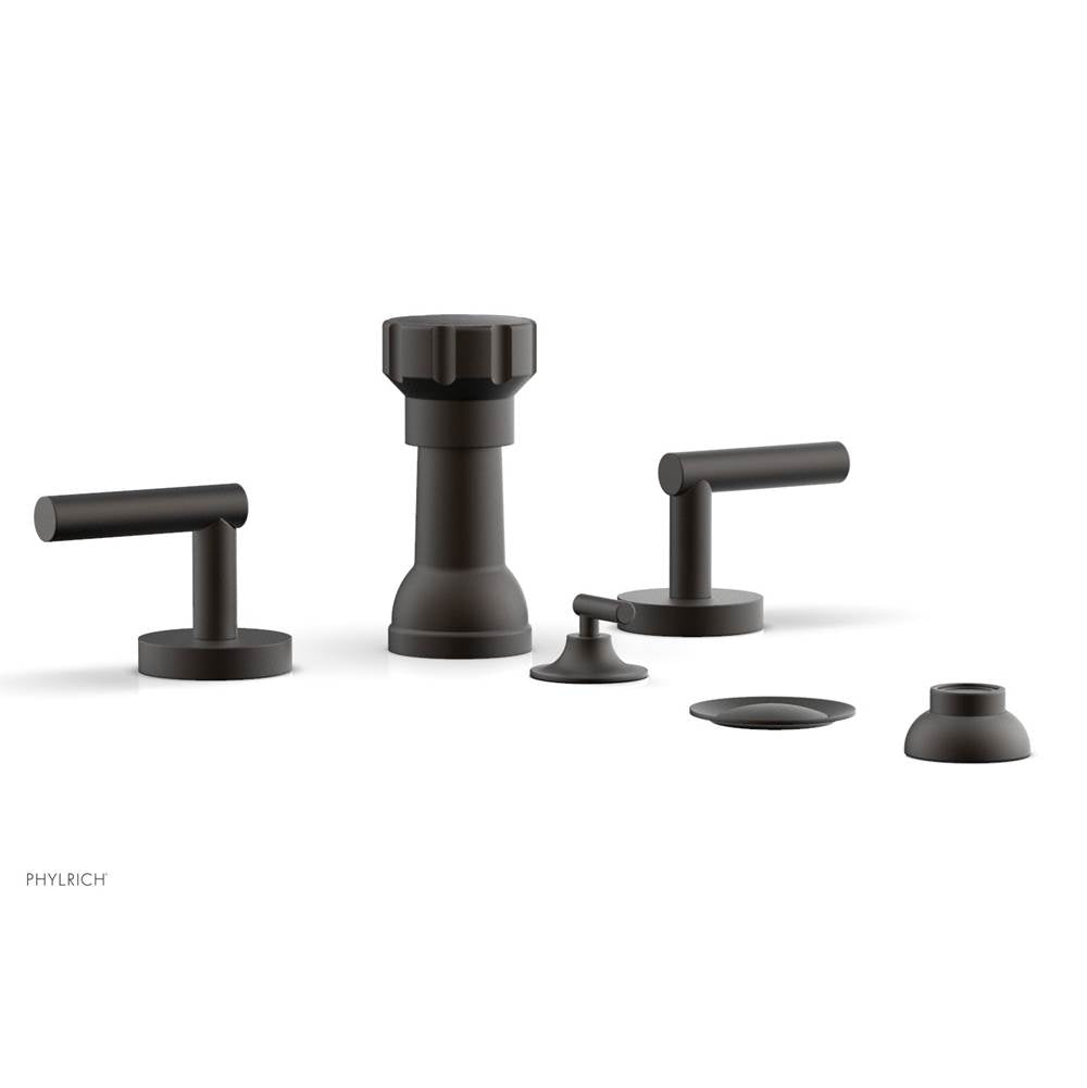 Phylrich - Four Hole Bidet Set Lever Handle - Oil Rubbed Bronze