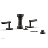Phylrich - Four Hole Bidet Set Lever Handle - Oil Rubbed Bronze